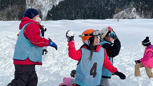 長岡スキーツアー in 舞子スノーリゾートの様子①