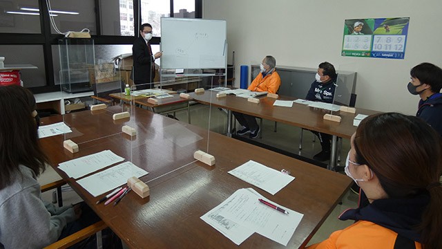 新潟県総合型地域スポーツクラブ経営サポート事業会議の様子